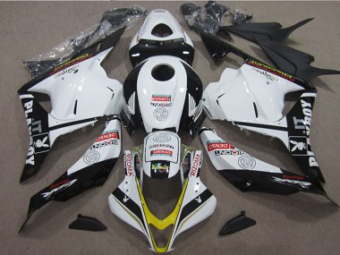 Carena Moto Honda CBR600RR 2009-2012 - Bianco Giallo Nero Lucido Rizoma Playboy