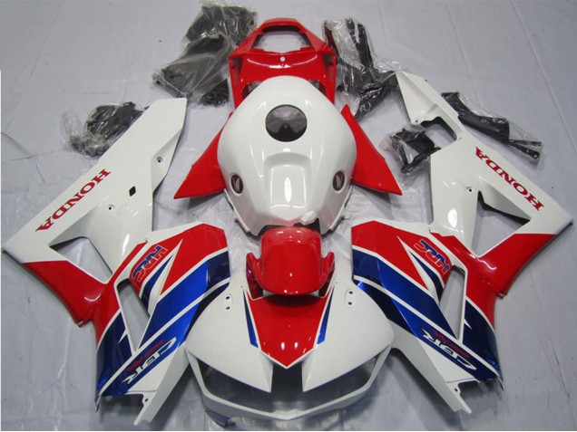 Kit Carena Moto ABS Honda CBR600RR 2013-2023 - Bianco Rosso Blu HRC