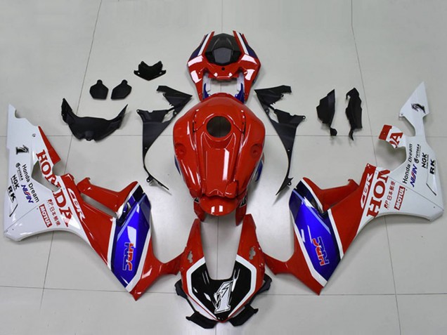 Carena Moto Honda CBR1000RR 2017-2023 - Bianco Rosso Blu Nero HRC