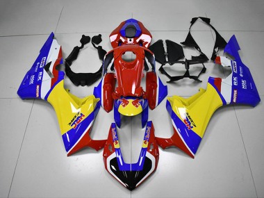 Carena Moto Honda CBR1000RR 2017-2023 - Bianco Rosso Blu Giallo HRC