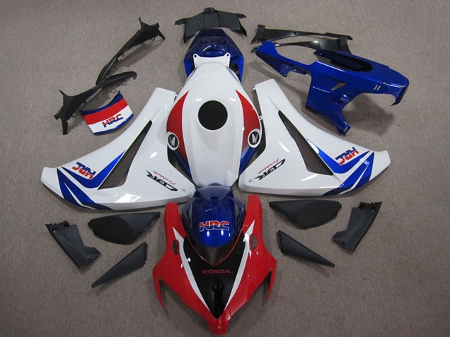 Kit Carena Moto Completo Honda CBR1000RR 2008-2011 - Bianco Rosso Blu HRC