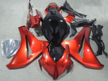 Kit Carena Moto Completo Honda CBR1000RR 2008-2011 - Rosso Nero Lucido
