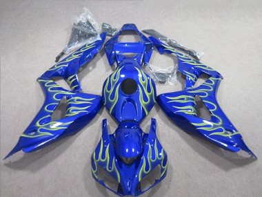 Carena Moto Honda CBR1000RR 2006-2007 - Blu Verde Fiamma