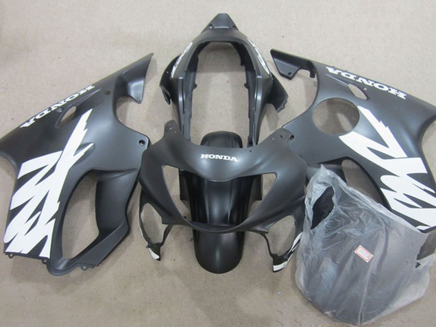 Carena Moto Honda CBR600 F4 1999-2000 - Nero Opaco Rosso Decals