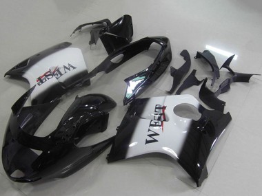 Carena Moto ABS Honda CBR1100XX Blackbird 1996-2007 - Nero Lucido Bianco West