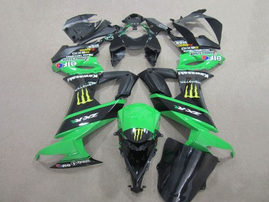 Carena Moto Kawasaki ZX10R 2008-2010 - Verde Nero Giallo Mostro