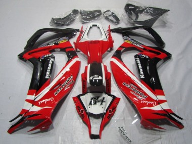 Carena Moto Kawasaki ZX10R 2011-2015 - Bianco Rosso Nero Pedercini