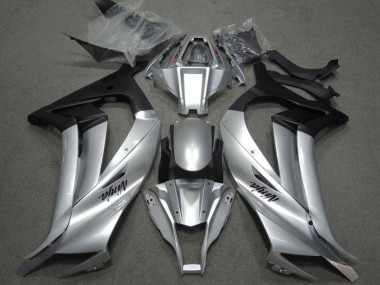 Carena Moto Kawasaki ZX10R 2011-2015 - Argento Nero Opaco