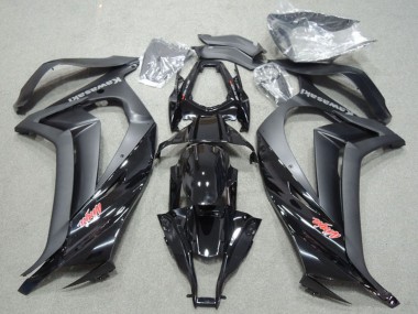 Carena Moto Kawasaki ZX10R 2011-2015 - Nero Lucido Nero Opaco Rosso Ninja