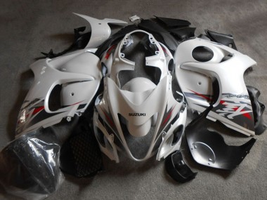 Carena Moto Suzuki GSXR 1300 Hayabusa 2008-2020 - Bianco Nero