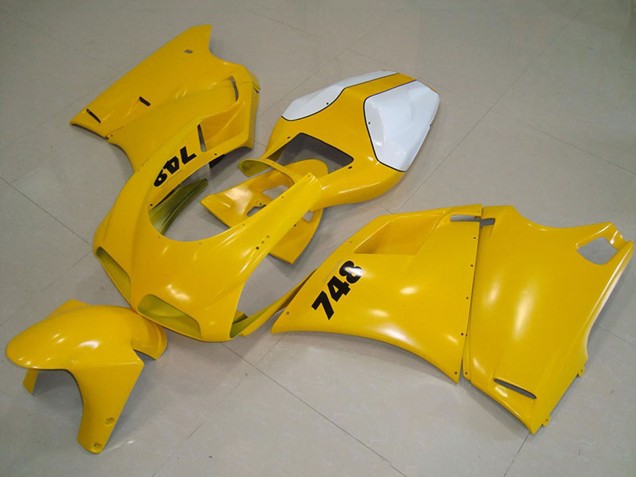 Carena Moto Ducati 748 1993-2005 - Bianco Giallo