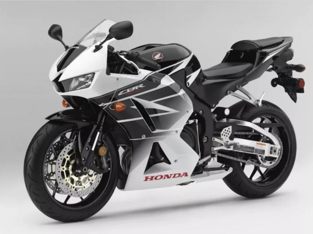 Carena Moto Honda CBR600RR 2013-2023 - Bianco Nero