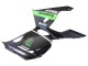 Carena Moto Kawasaki EX400 2018-2024 - Nero Opaco Verde Mostro Showr Nevicare