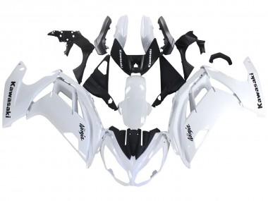 Carena Moto Kawasaki EX650 2012-2016 - Bianco Nero