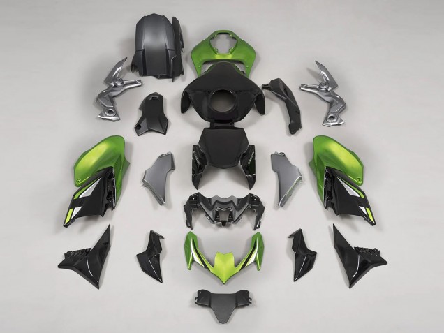 Carena Moto Kawasaki Z900 2020-2024 - Nero Verde
