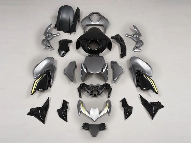 Carena Moto Kawasaki Z900 2020-2024 - Grigio Nero