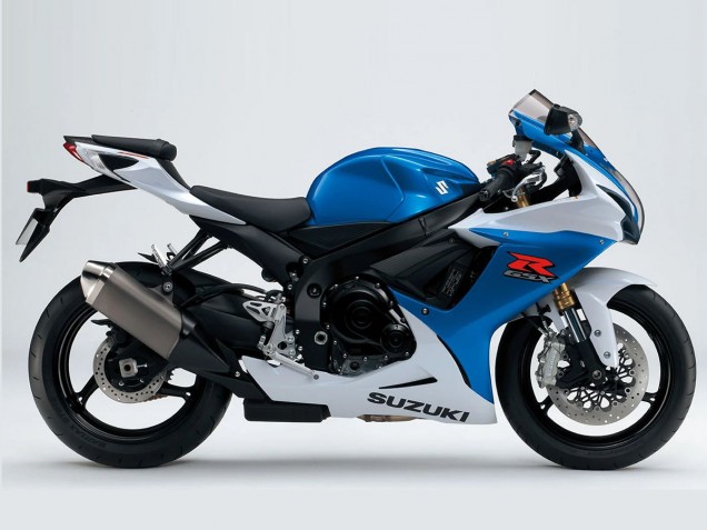 Carena Moto Suzuki GSXR 600/750 2011-2024 - Bianco Blu Nero Rosso