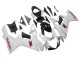 Carena Moto Suzuki GSXR 600/750 2011-2024 - Bianco Nero Lucido Rosso Decal