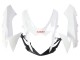 Carena Moto Suzuki GSXR 600/750 2011-2024 - Bianco Nero Lucido Rosso Decal