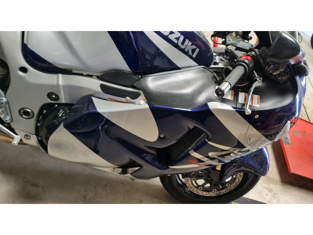 Carena Moto Suzuki GSXR 1300 Hayabusa 1996-2007 - Blu Bianco