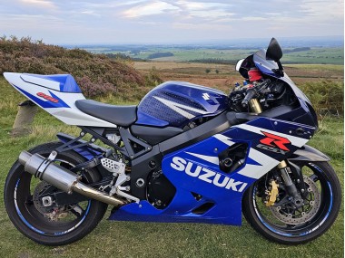 Carena Moto Suzuki GSXR 600 2004-2005 - Blu Bianco Rosso