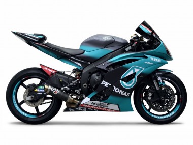 Carena Moto Yamaha YZF R6 2008-2016 - Verde Chiaro Bianco Nero Petronas
