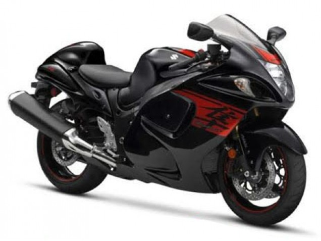 Carena Moto Suzuki GSXR 1300 Hayabusa 2008-2020 - Nero Lucido Rosso