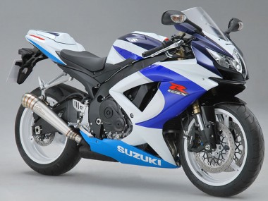 Carena Moto Suzuki GSXR 600/750 2008-2010 - Bianco Blu Rosso